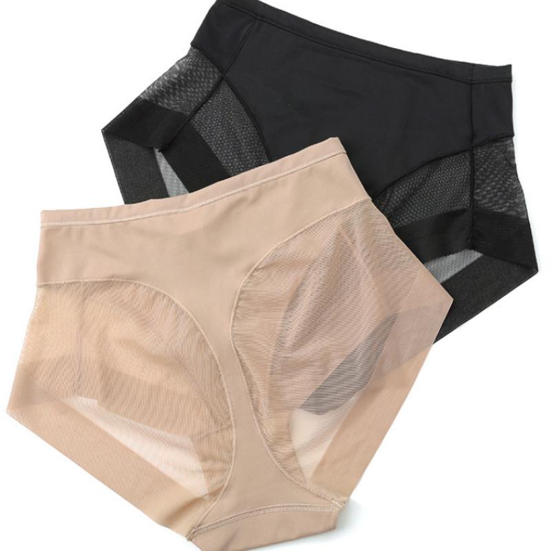 Женские трусики для похудения с высокой талией, трусы с контролем живота, женские трусы для коррекции фигуры, корректирующее белье для ягодиц, нижнее белье S-XXXL