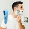 2 шт. Практичный силиконовый защитный чехол для ручной бритвы, мягкая водонепроницаемая крышка для лезвий, защитный от царапин чехол для ручной бритвы, для путешествий