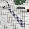Small Tie Male and Female Students College Style Lazy Plaid Harajuku Trend Japanese JK Uniform