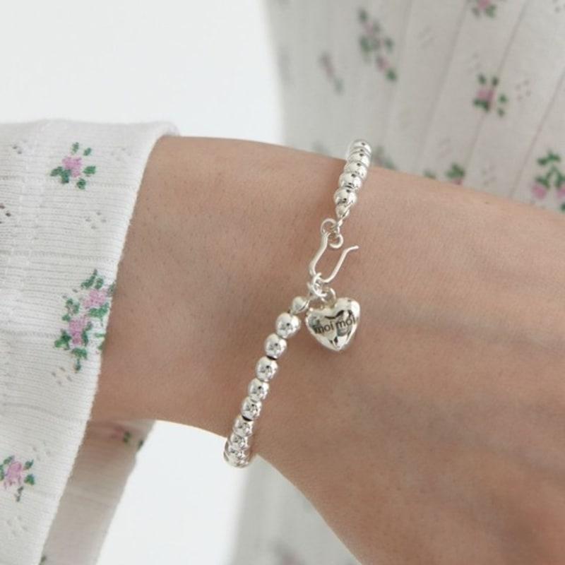 moi moi Love ball hook bracelet
