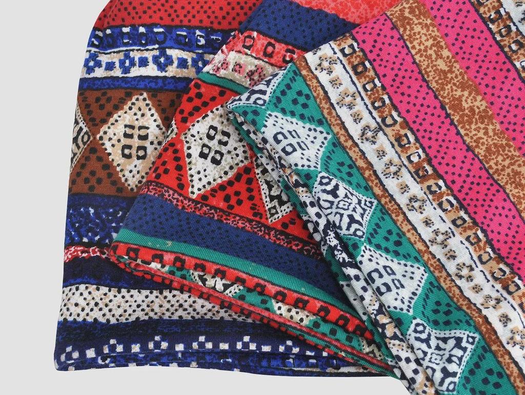 Женская шапка-пуловер двойного назначения в этническом стиле и шарф, а также теплый бархатный платок на голову для весны, осени и зимы