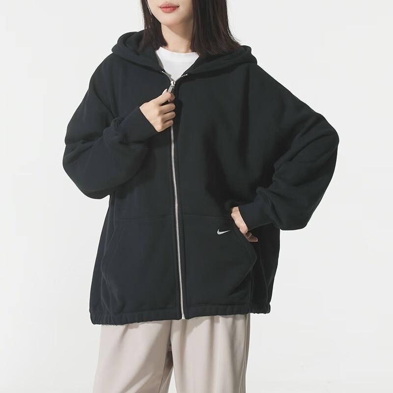 Nike Jackets Women's Black Hooded Moderate Other HV1950-010