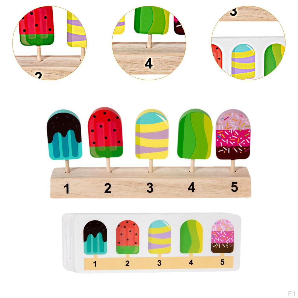 Ice Cream Toy Kitchen Playset Accessories Simulation Food Toys Set for Kids Girls and Boys Age 2-4