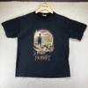The Hobbit An Unexpected Journey Youth Large Movie Promo T Shirt Faded Black