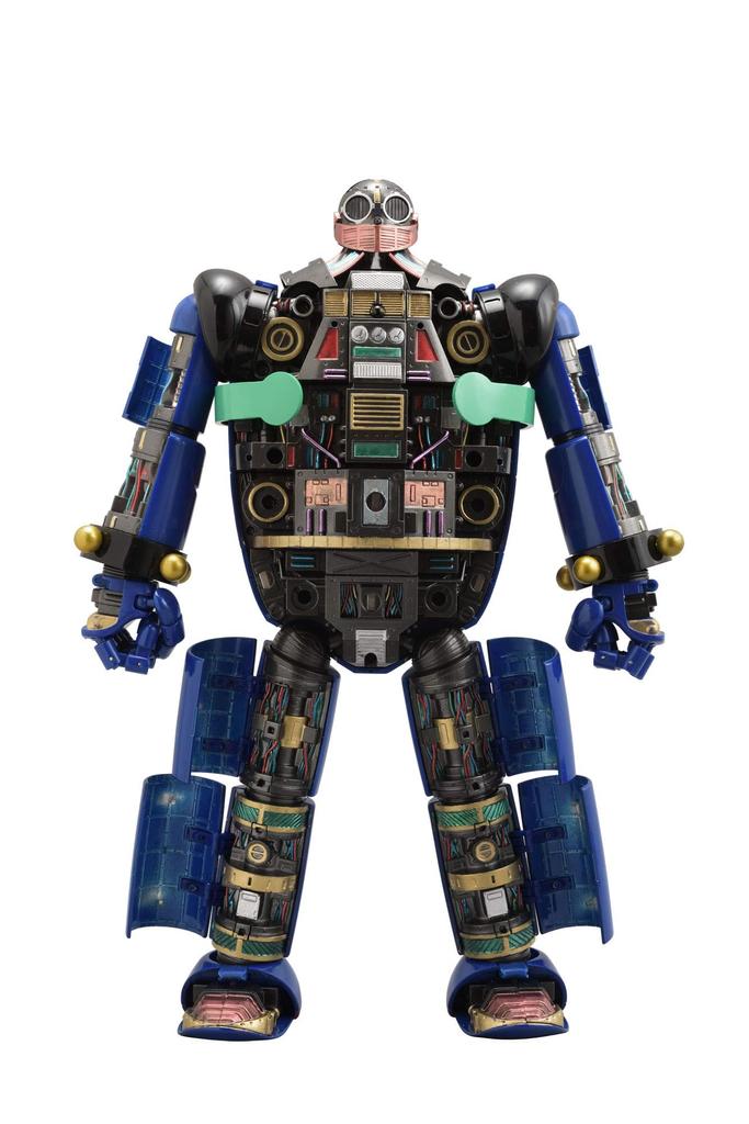 Super Metal Action Tetsujin 28 Height Approximately 32cm Diecast PVC Painted Completed Movable Figure Non-scale &