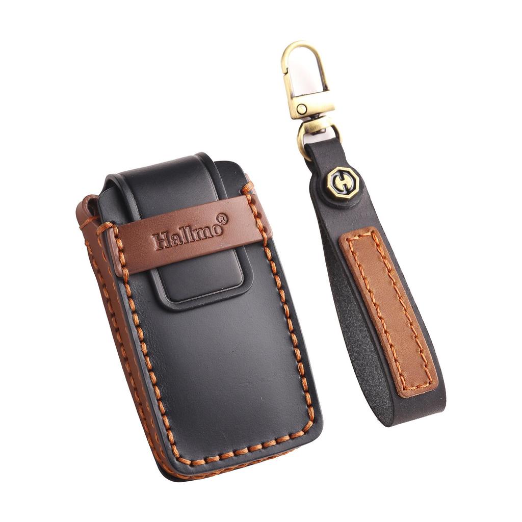 Кожаный чехол для ключей Genesis GV70, 80, 90