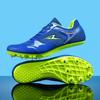 Standing Long Jump Spikes Sprinting Track Shoes Men's and Women's Running Shoes Long Jump Shoes High School Entrance Examination Sports Student Compet