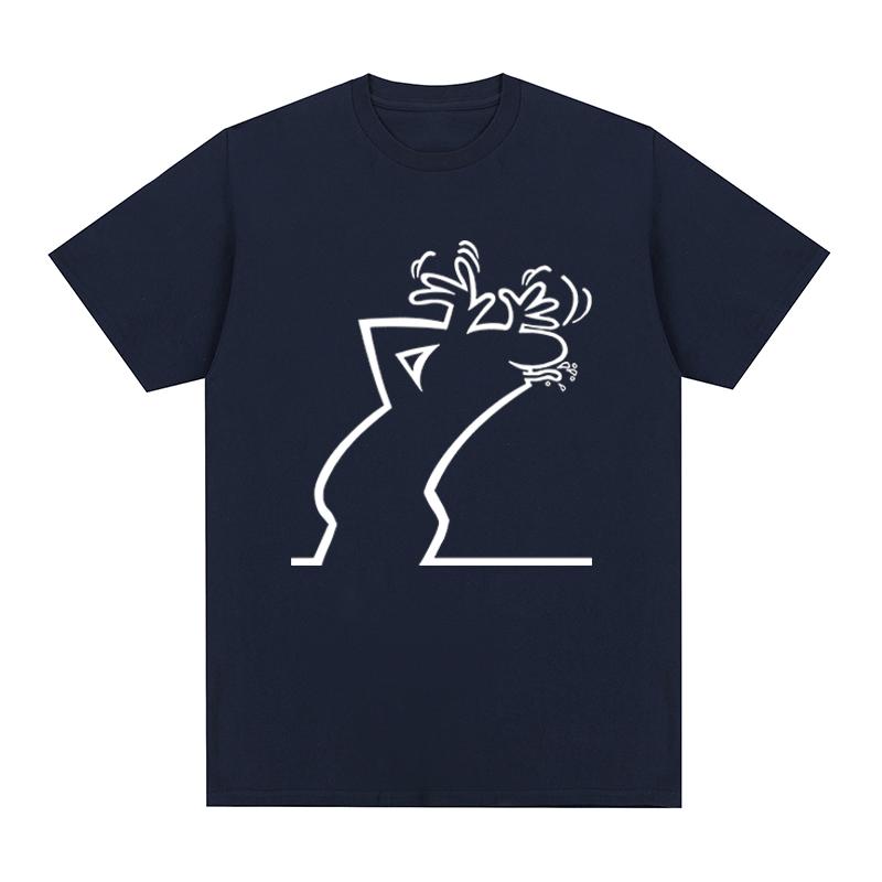 La Linea Vintage tshirt Fashion Casual Graphic Couple Streetwear Design Cotton Men T shirt New TEE TSHIRT Womens tops