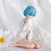 11CM White Shirt Rem Anime Figure Re:Zero kara Hajimeru Isekai Seikatsu Kneeling Y Shirt Pose Rem Model PVC Gift Toys Doll
