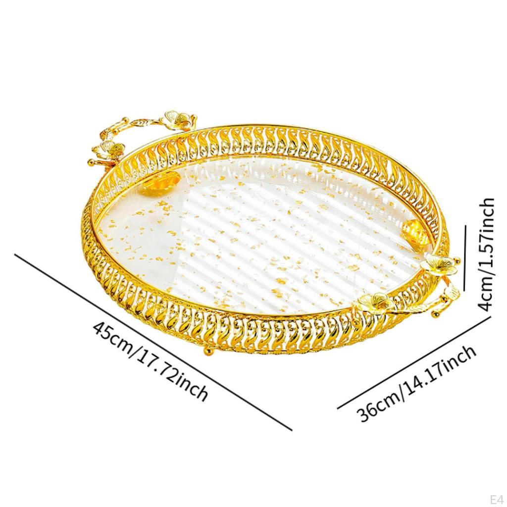 Поднос для хлеба, конфет, десертов, двойные ручки, фруктовая чаша, тарелка для хранения овощей для ресторана