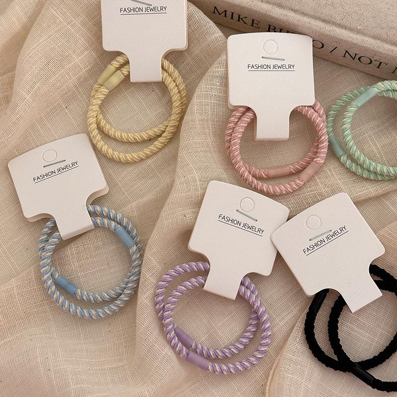 Веревочки для полотенец, Резинки для волос, Резинки для хвоста, Без следов, Без повреждений волос, Резинки для волос, Резинки для волос, Аксессуары для волос