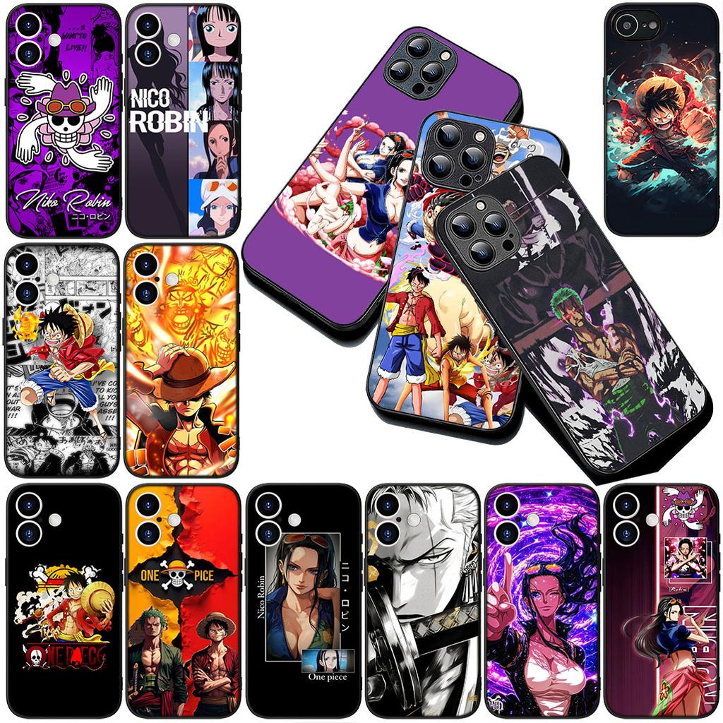 Cover for Samsung Galaxy S24 S25 S23 FE Ultra Plus S7 Edge S25+ S23+ A56 5G Phone Case Nico Robin Roronoa Zoro One Luffy Pieces
