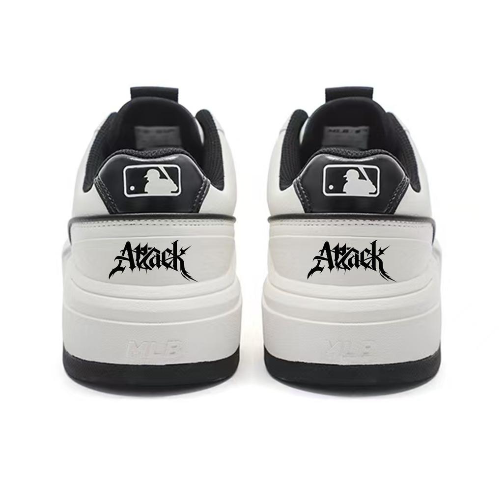 MLB Массивные кеды на шнуровке Низкие Скейтбордические Обувь Унисекс Белый 3ASXCA12N-50WHS(team1487-)