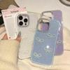 The Three-in-one Glitter Diamond Lens Ring Is Suitable for The Apple 16promax Bow IPhone15 Goddess Phone Case