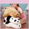 We Bare Bears Pillow Cartoon Bear Grizzly Bear Panda Soft Stuffed Plush Toy Doll Adorable And Cuddly