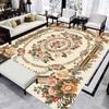 Luxury Flower Decoration Carpets Living Room European Style Rugs Home Hall Soft Floor Mat Room Decor Doorway Hallway Carpet