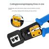 Портативные ручные сетевые инструменты Плоскогубцы Проходной кримпер Многофункциональный обжимной инструмент Разъемы с проходным концом Стриппер для кабеля