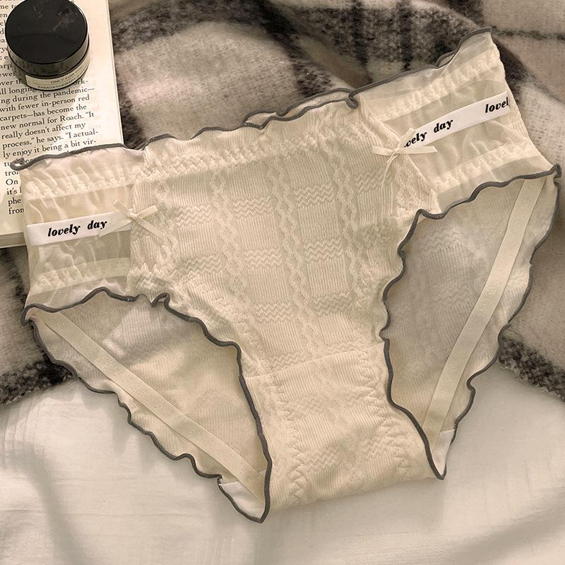 Pure Desire Girl Panties Mid Waist Sexy Triangle Women’s Panties