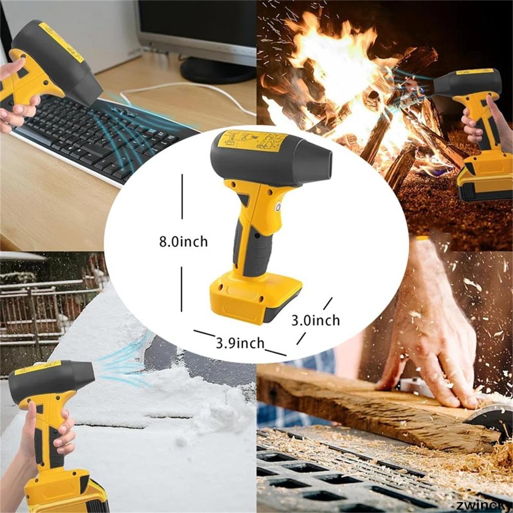 Беспроводной ручной турбовентилятор Мини-воздуходувка для Dewalt 20V DCB200 DCB201 DCB203