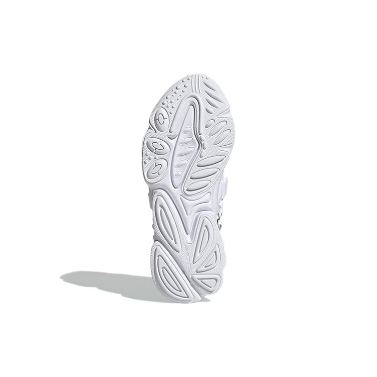 Adidas Оригинальные сандалии серии Ozweego, удобные повседневные пляжные сандалии, сандалии унисекс, белые H67276