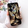 Чехол для Tecno Camon 20 Premier 20 Pro 4G 5G Camon20 Матовый Мягкий Бампер Чехол Крутой Мультяшный Роскошный Бабочка Цветок Funda