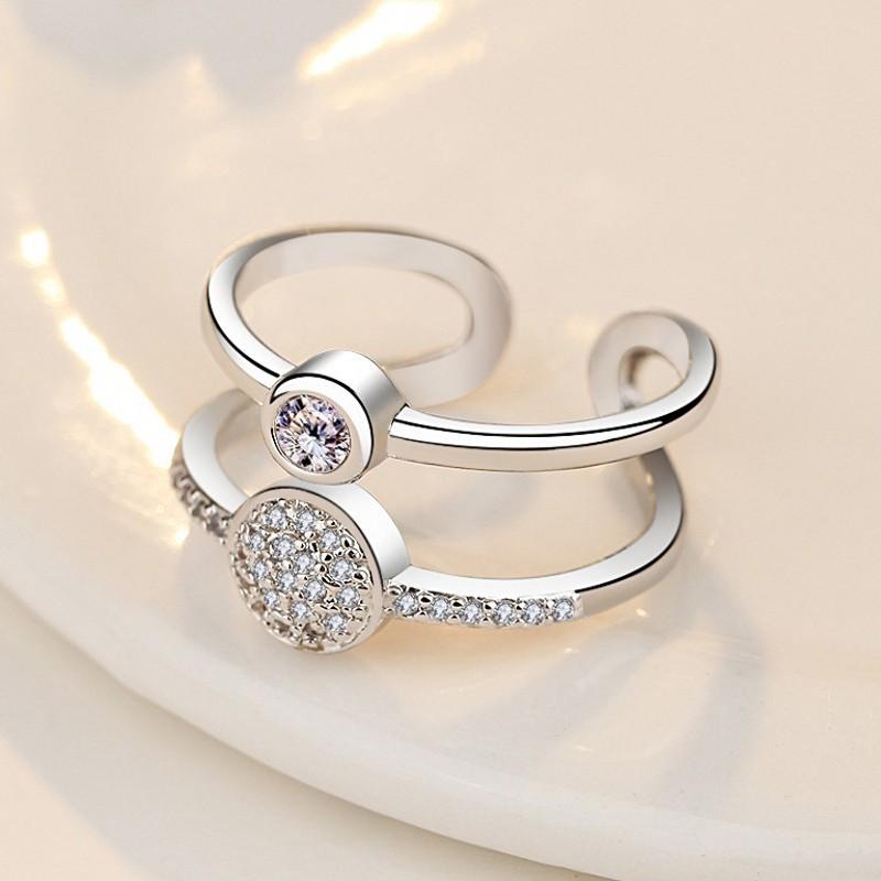 Классическое кольцо Lindon из медного сплава с цирконием, женские ювелирные изделия, свадебный подарок для вечеринки