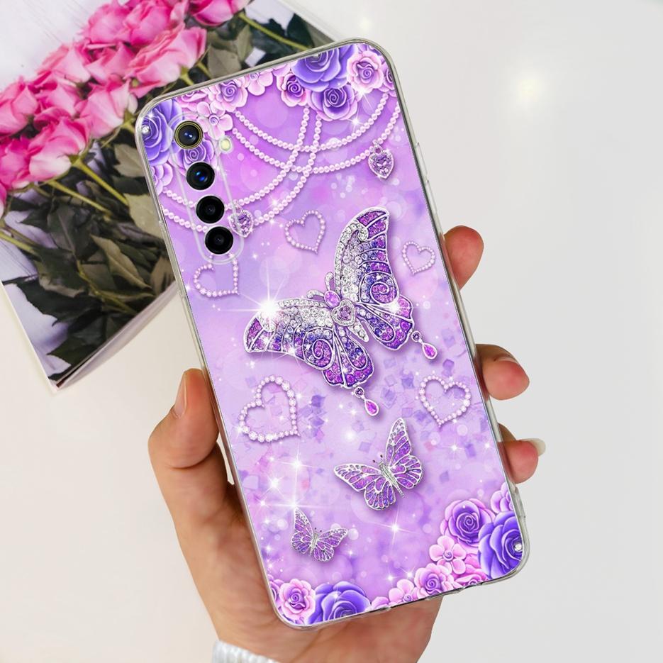 Чехол для Realme 6 Pro Чехол для Realme 6i 6S Роскошный Популярный Расписная Задняя Крышка Мягкий Силиконовый Чехол для Телефона Для Realme 6S 6i Realme6 Pro Оболочка