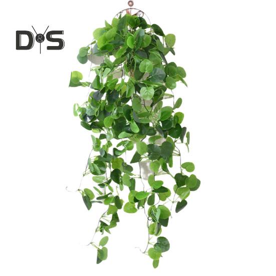 1 букет, яркое искусственное растение без полива, уникальное 5 вилок, имитация зеленого растения Scindapsus Cirrus