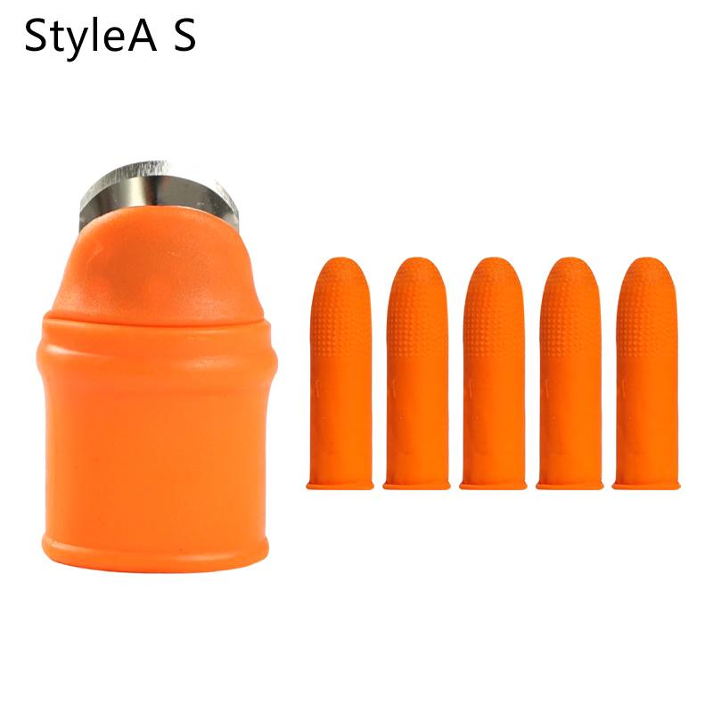 1Set Fruit And Vegetable Picking Potted Plant Trim Gardening Thumb Knife Thumb Cutter Gardening Tool For Picking Fruit Vegetable