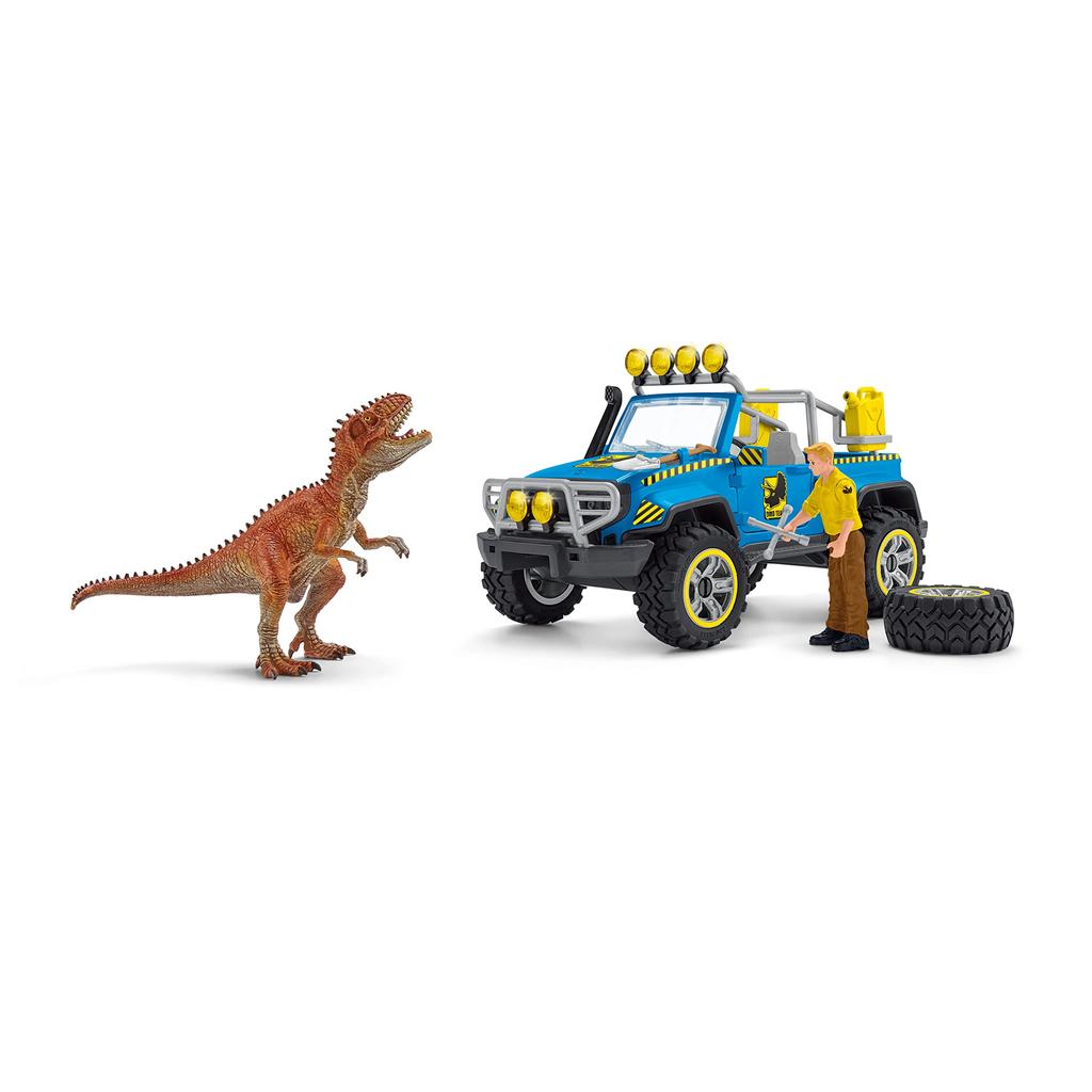 Schleich Dinosaur 4WD with Dyno Base 41464N Off-Road