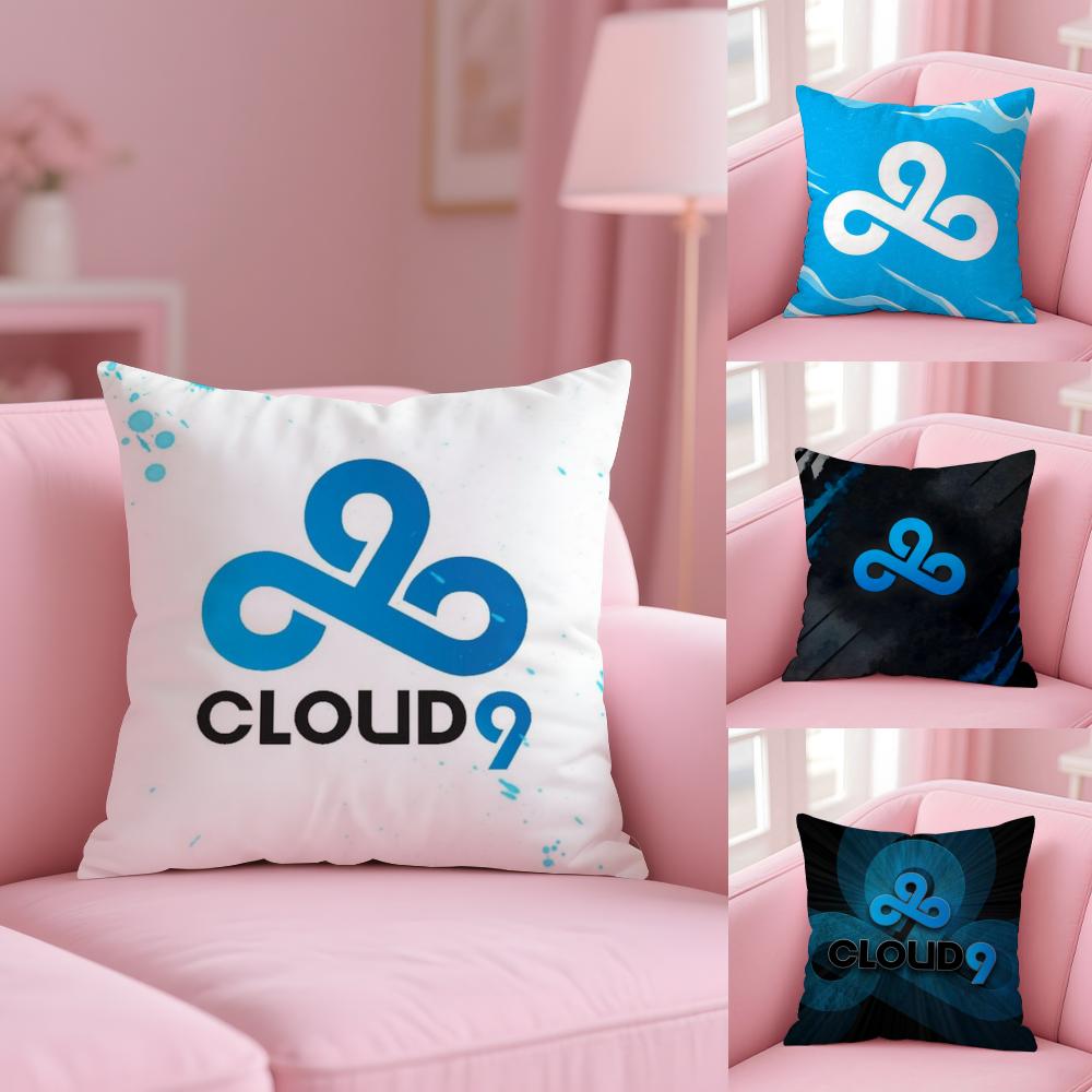 Классическая наволочка для подушки C-Cloud-9 из плюша, мягкая, с двусторонней печатью, для дивана, стойкая к выцветанию, декор для дома, подарок