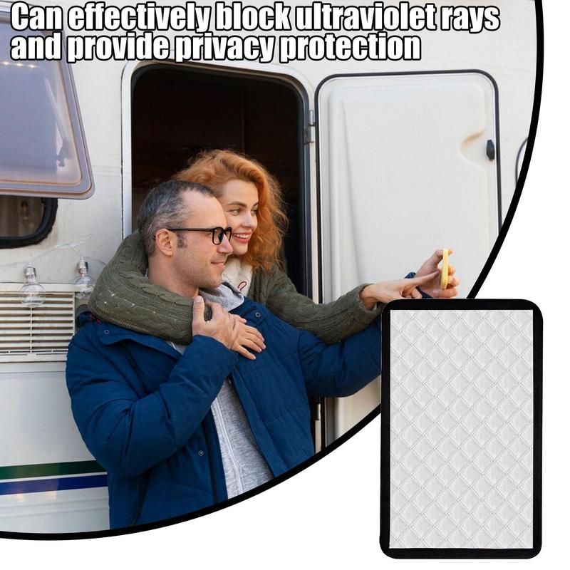 Складные экраны для окон дверей и автофургонов с защитой от ультрафиолета, чехол для туристического прицепа, складной солнцезащитный козырек, защитный экран для окна