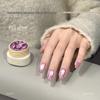 Ennis Cat Eye Nail Polish Gel 2025: Cocoon To Butterfly Series Glass Bead Manicure Set