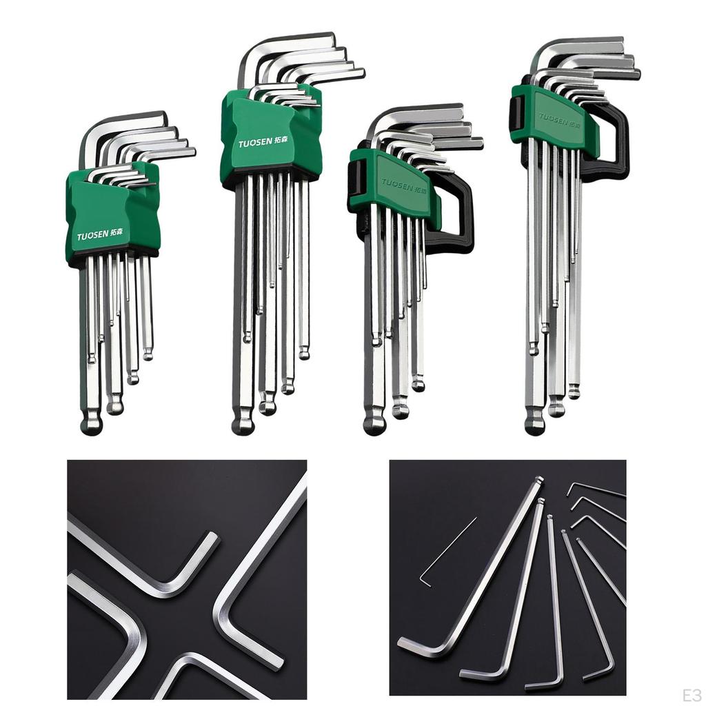 9 шт./компл. шестигранные ключи, шестигранный ключ, ручные инструменты, оборудование для ремонта шестигранного ключа L типа для велосипеда