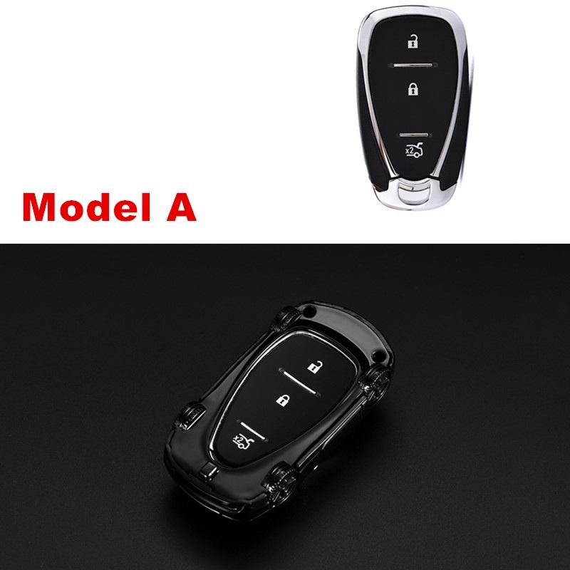 Для Chevrolet Chevy Camaro Cruze Malibu Tracker Trax Aveo Opel Astra Corsa Lova Epica Автомобильный брелок для ключей Чехол Decora