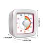 Visual Timer 60 Minute 1 Hour Countdown Timer For Kids Mechanical Time Management Non-Ticking Teaching Clock For Offices Exam