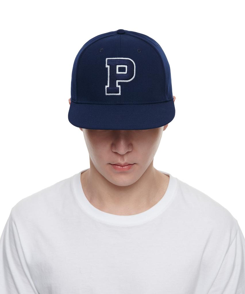 Кепка-бейсболка с высоким тульей из твила POLO RALPH LAUREN - Темно-синий
