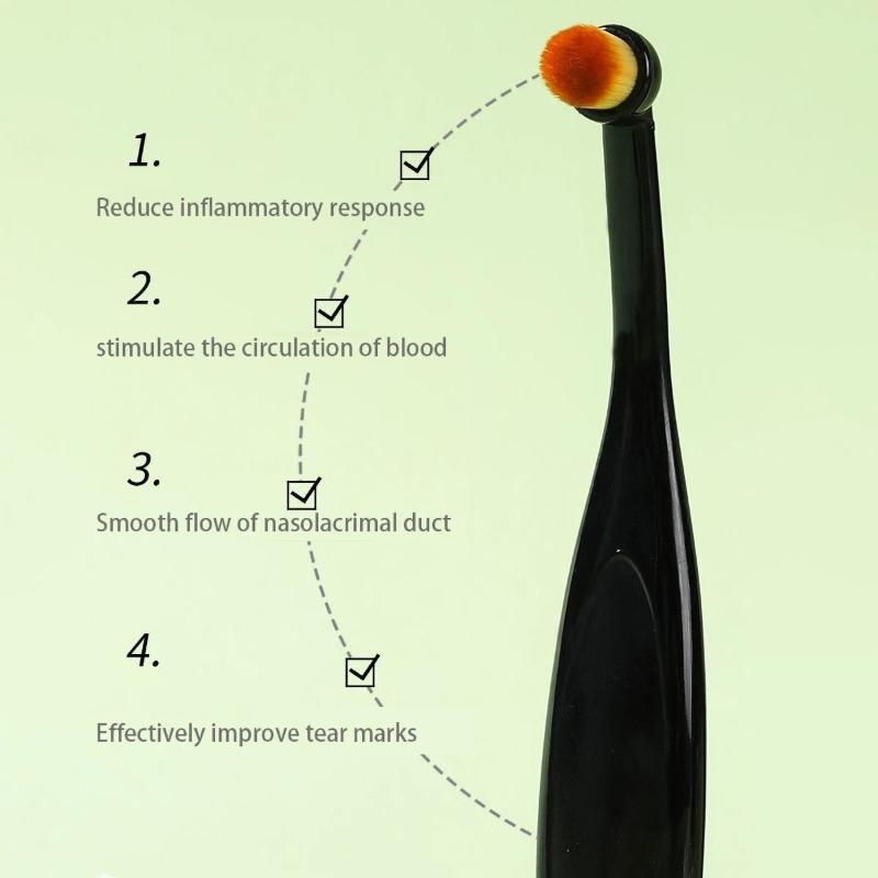 Pets Eye Comb Dogs Tear Stain Remover Brush Pet Eye Cleaning Brush Cleaning Accessories Removing Crust Mucus for Small Cat Dog