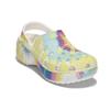 Crocs Classic Clog Cloud Tie-Dye Print Women Footwear Pink Blue 207151-94S