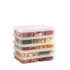 Transparent Refrigerator Storage Box Fresh Preservation Fridge Storage Bin  Fruits Vegetables Meat
