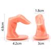10pcs Plastic Fake Finger Professional Nail Art Practice Model Training False Tips Gel Manicure Display Adjustable DIY Tools
