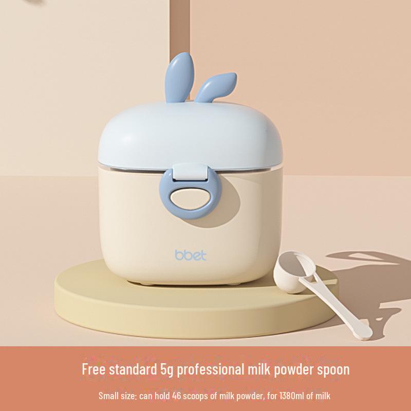 Портативный контейнер для хранения детского молока и рисовой муки большой емкости - влагонепроницаемый и герметичный