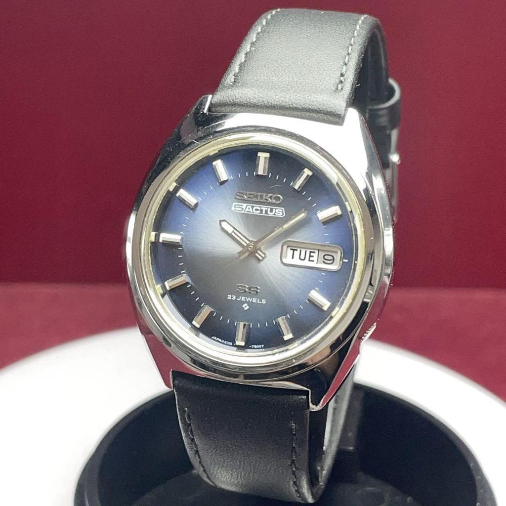 [USED] 1974 Seiko 5 Actus Stainless Steel Automatic 23 Jewels Made In Japan