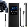 Wireless Car Air Pump Portable Air Compressor for Car Motorcycles Bicycle Electric Tire Inflator with LCD Digital Display