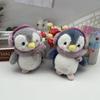 Мультяшный кавайный плюшевый шарф пингвин брелки креативный милый пингвин кулон брелоки рюкзаки украшения аксессуары подарки