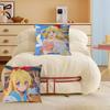 Anime K-Kirisaki-Chitoge Pillow Gift Home Office Decoration Bedroom Sofa Car Cushion Cover Case 45x45