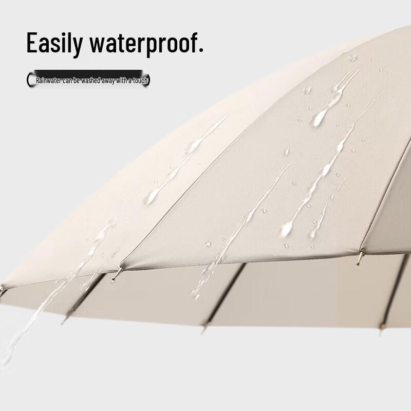 Mido M1613 Japanese Style Reinforced 16-Rib Windproof Long Handle Umbrella