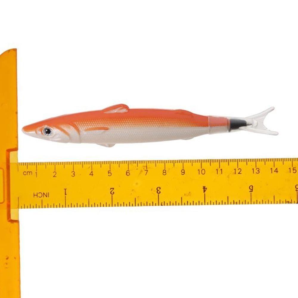 Salt Shape Fish Writing Fountain Pen Plastic Gel Pen Creative Fish Shape Ballpoint Pen  Office