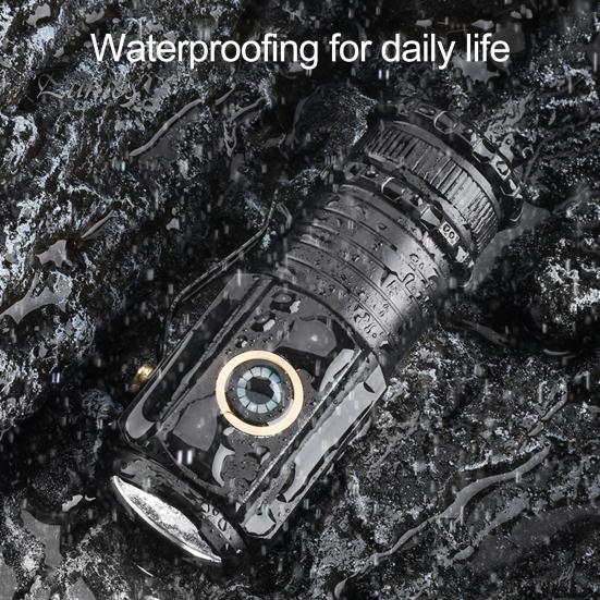 Фонарик водонепроницаемый Hands-Free магнитное основание клипса 5 режимов света аккумуляторная батарея портативный для кемпинга на открытом воздухе чрезвычайных ситуаций