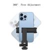 Универсальный штатив для телефона, вращающийся, регулируемый зажим, держатель, адаптер для смартфона для iPhone 15, 14, 13, 12, 11, X, Pro, Max, Samsung